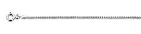 1.4MM Popcorn Chain .925 Solid Sterling Silver Available In 16-20"